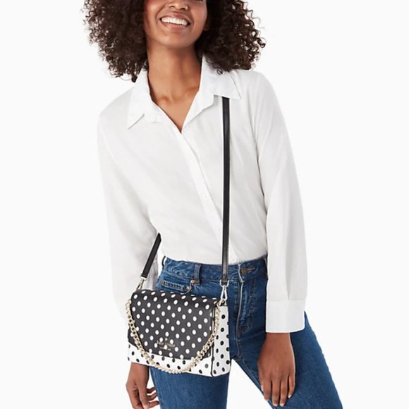 Kate Spade Carson Dot Dot Dot Convertible Crossbody - Picture 2 of 5